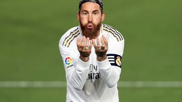 Desfalque do Real Madrid por lesão, Sergio Ramos é diagnosticado com a covid-19