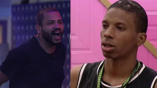 Projota arma plano para dificultar que Lucas Penteado atenda ao Big Fone no BBB 21