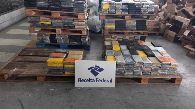 Receita Federal apreende 1.788 kg de cocaína no Porto de Santos