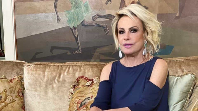 Ana Maria Braga recebe vacina contra a Covid em São Paulo e comemora