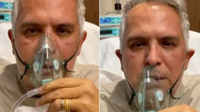Internado com Covid, Orlando Morais agradece a Gloria Pires e fãs por apoio