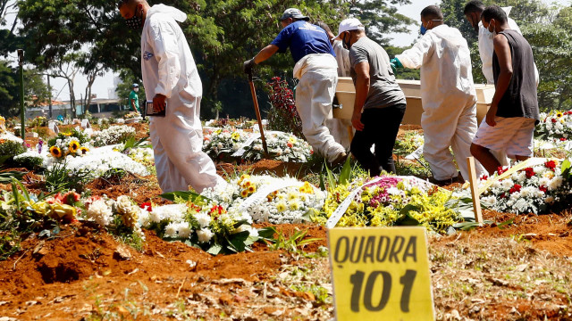 SP tem 1.209 mortes por Covid-19 em 24 h e bate novo recorde