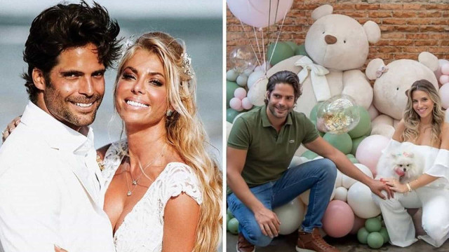 Sestini, ex de Carol Bittencourt, anuncia que espera filho com arquiteta