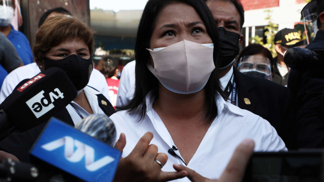Promotor da Lava Jato peruana pede prisão preventiva de Keiko Fujimori