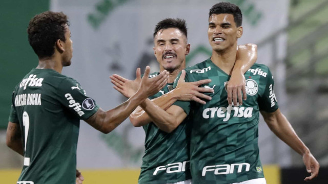 Palmeiras goleia Del Valle e se mantém 100% na Libertadores