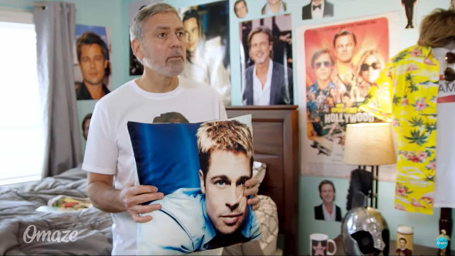 George Clooney revela obsessão por Brad Pitt em vídeo cheio de humor