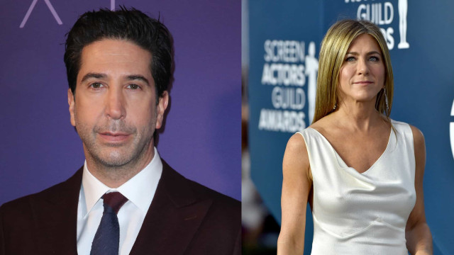 Jennifer Aniston e David Schwimmer levam romance das telas para vida real