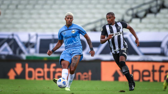 Grêmio leva gol aos 48 minutos do segundo tempo e perde do Ceará na estreia