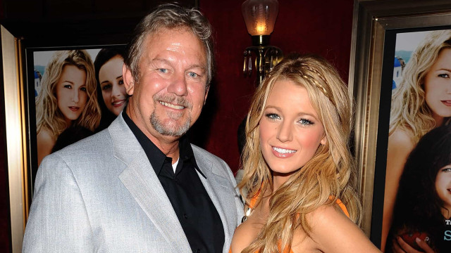 Blake Lively de luto. Atriz chora morte do pai, o ator Ernie Lively
