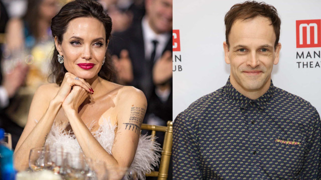 Angelina Jolie é flagrada deixando apartamento do ex-marido