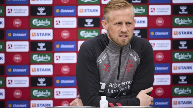 Kasper Schmeichel diz que foi 'lindo falar com Eriksen' e faz críticas à Uefa