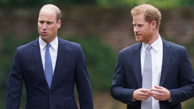 Harry e William põem diferenças de lado e voltam a se aproximar