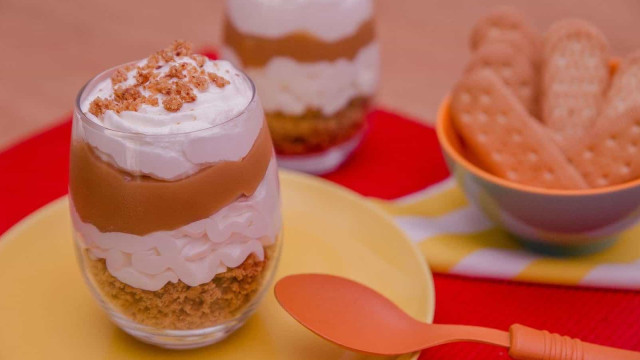 Saiba como preparar um delicioso Pavê de Paçoca com Doce de Leite