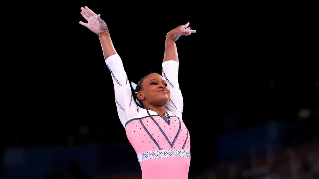 Rebeca Andrade termina em 5º na final do solo nos Jogos Olímpicos de Tóquio