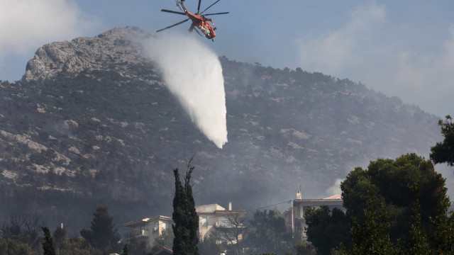 Na Grécia, incêndios do 'verão do pesadelo' atingem norte de Atenas, e moradores evacuam ilha