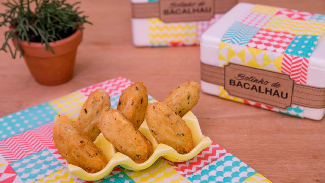 Aprenda como fazer Bolinho de Bacalhau