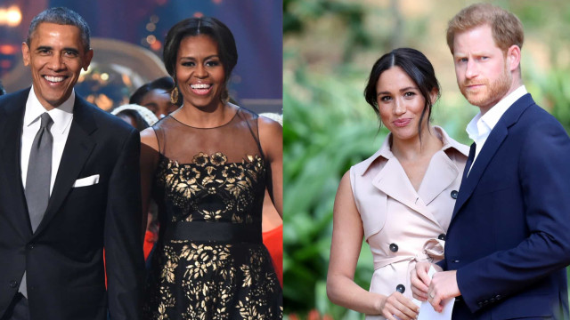 Barack e Michelle Obama contra o príncipe Harry após 'cena' familiar