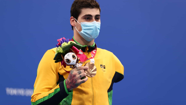 Natação: Talisson Glock fatura seu 1º ouro nos 400m livre em Tóquio