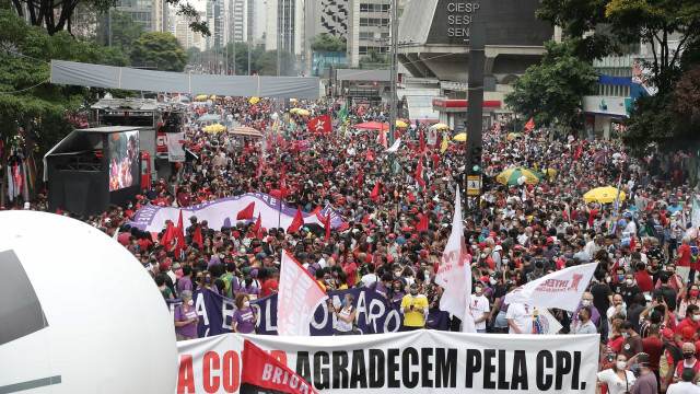 Atos anti-Bolsonaro têm adesões tímidas e nova ausência de Lula