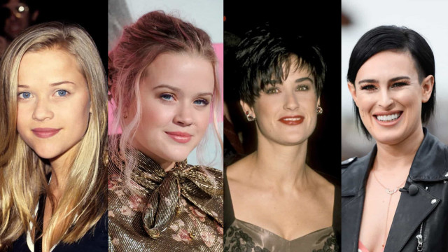 Mães e filhas famosas com a mesma idade. Acha elas parecidas?