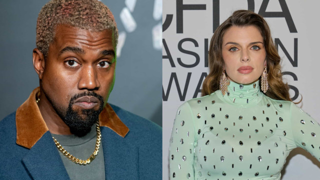 Kanye West é flagrado com atriz Julia Fox em noitada de Miami