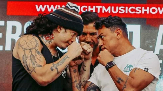 'Popó' domina duelo contra Whindersson Nunes, mas luta termina empatada
