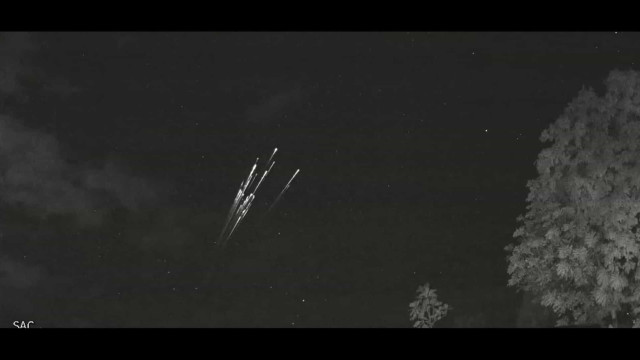 Destruição dos satélites da SpaceX é captada em vídeo