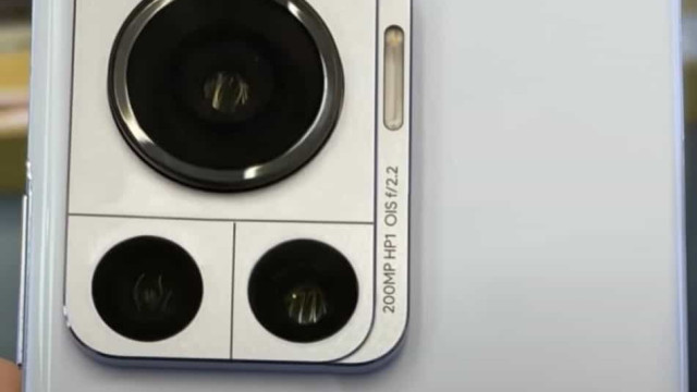 Novas imagens mostram a câmera de 200MP do Motorola Frontier