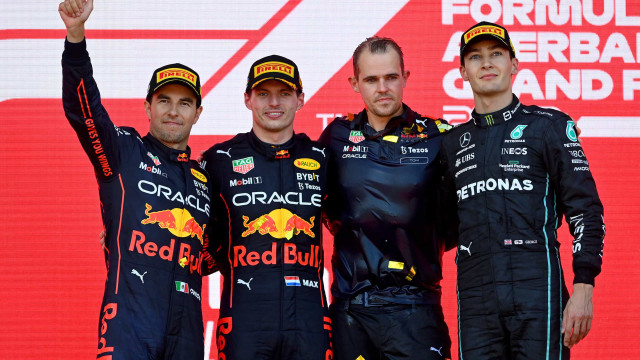 Ferrari abandona e Red Bull faz dobradinha no Azerbaijão com Verstappen e Perez