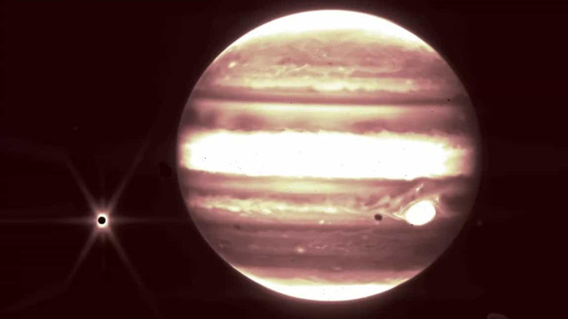 Telescópio espacial James Webb surpreende com registros de Júpiter