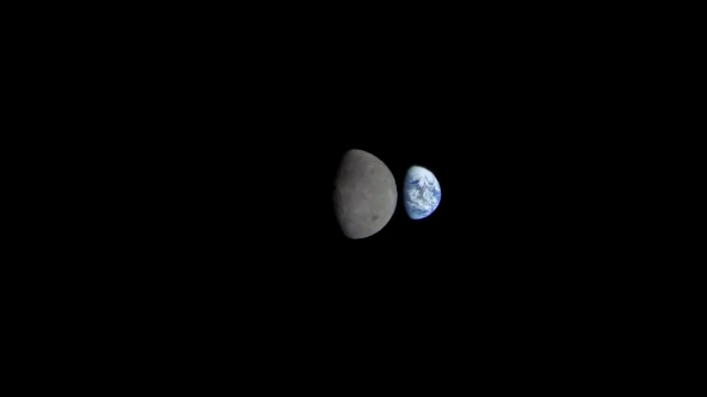 NASA lembra fotografia icônica com novo vídeo da Lua e da Terra