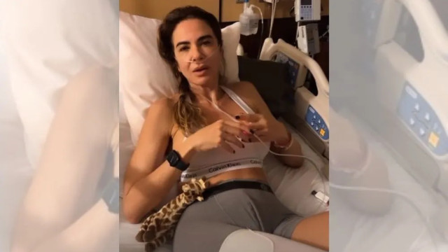 Após cirurgia, Luciana Gimenez sente fortes dores durante a madrugada