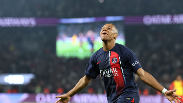 Mbappé marca, PSG segura pressão e vence Le Havre com um a menos