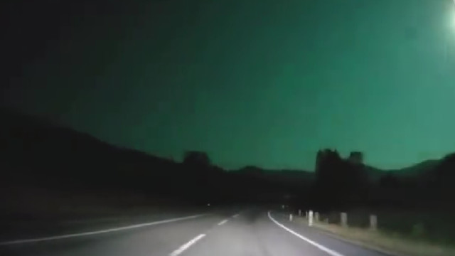 Meteorito 'pinta' céus da Turquia de verde; confira o vídeo