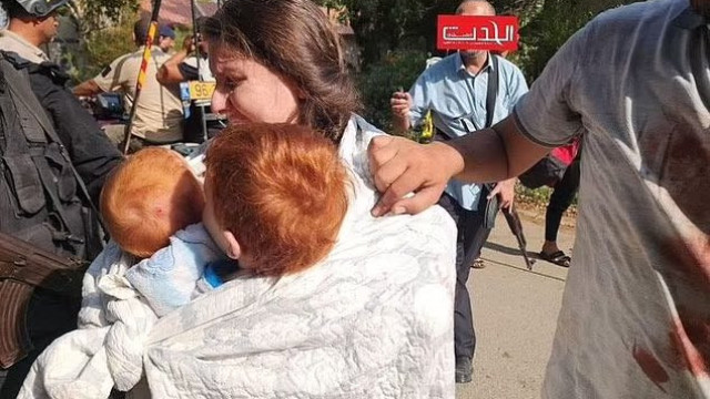Mãe com criança de 4 anos e bebê de 9 meses são raptados pelo Hamas