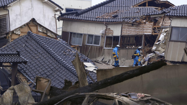 Sobe para 48 o número de vítimas mortais no terremoto do Japão