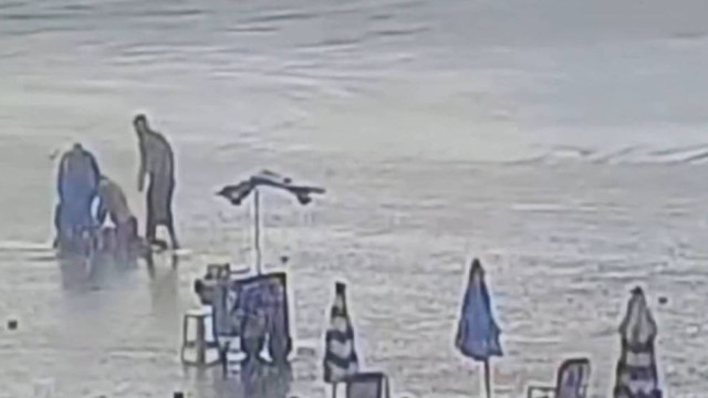 Banhista morre após ser atingida por raio em Praia Grande