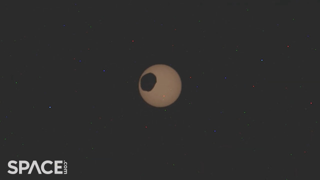Robô da NASA assiste eclipse a partir de Marte; veja o vídeo