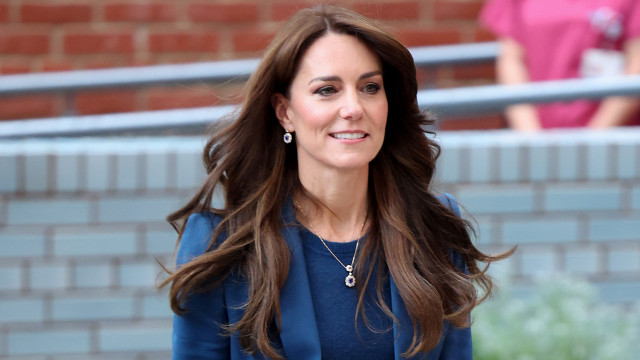 Kate Middleton é vista pela primeira vez desde a operação; veja