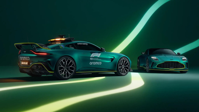 Aston Martin renova safety car da Fórmula 1 e veículo bate recordes