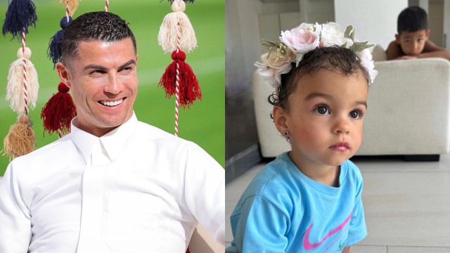 Cristiano Ronaldo se declara à filha caçula em dia de aniversário