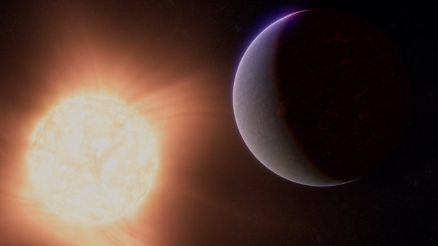 James Webb encontra planeta rochoso fora do Sistema Solar com atmosfera