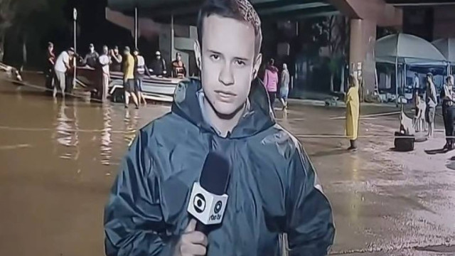 Repórter da Globo é hostilizado ao vivo