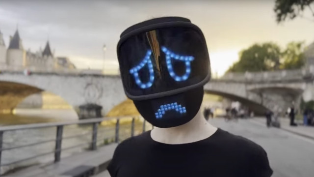 'Emoji' na vida real? Qudi Mask 2, a máscara que automatiza emoções