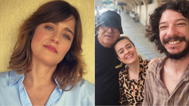 Karine Carvalho nega viver trisal e diz que post foi brincadeira: 'É um grande amigo nosso'
