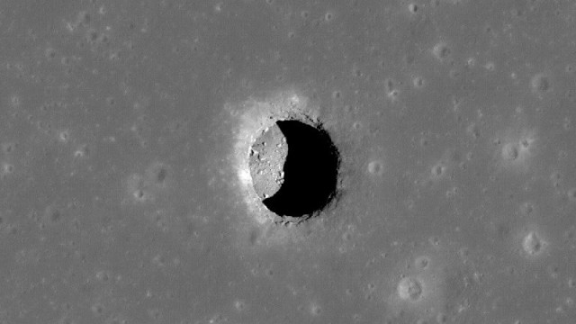 Descoberta caverna na lua que pode servir de abrigo para humanos