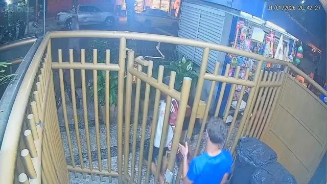 Um vídeo exibido pela TV Globo mostra que os ci