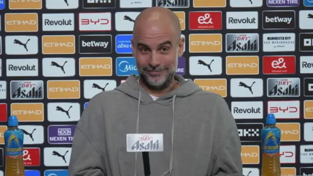 
                    Guardiola reage a tropeços ingleses na Europa e cita Bodo/Glimt
                