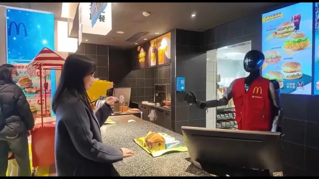 Um restaurante do McDonald's em Xangai, na Chin
