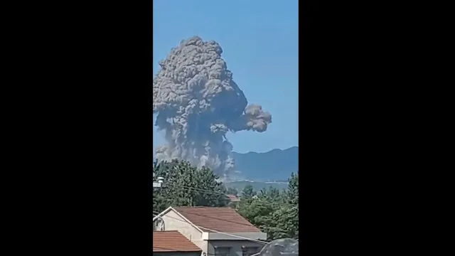 
                    Vídeo mostra explosão em fábrica na China que matou 26 pessoas
                